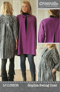 Sophia Swing Coat by Amy Barickman for Indygo Junction